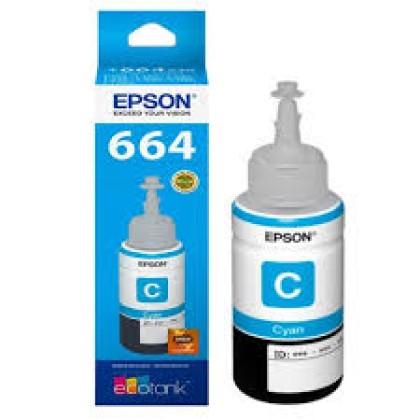 REFIL EPSON 664 AZUL|  T644220AL | L200 L375 L380 L220 L110 L355 L555 L565 L575 L455 L475 L365 L396 L1300 70ML